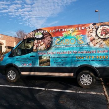 food truck and catering vehicle wraps