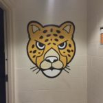 school mascot wall decal signage