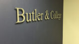contour company sign indoor signage