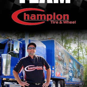 Champion Tire and Wheel recruitment banner