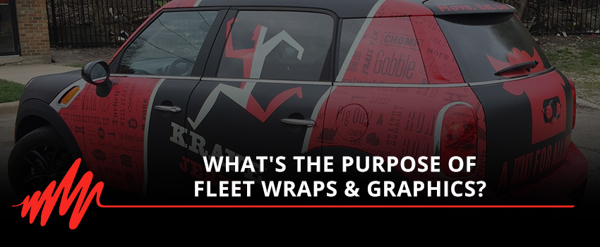 What's the purpose of fleet wraps and graphics?