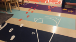 Daycare floor graphics