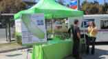 Environmental awareness tent display