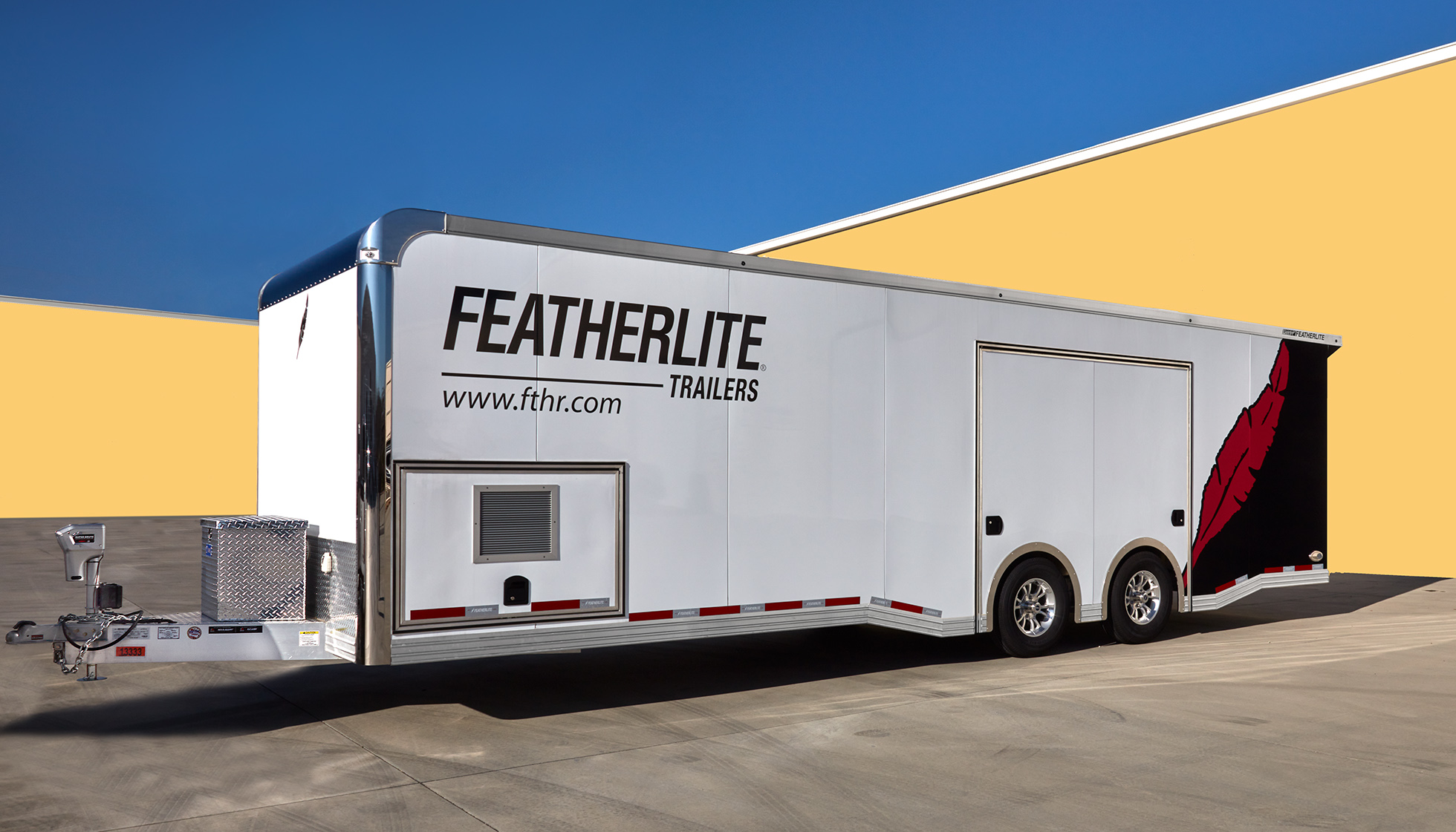 Featherlite trailer wrap