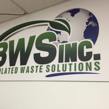BWS Inc business wall decal