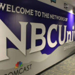 NBC Universal Network/Comcast wall mural graphic
