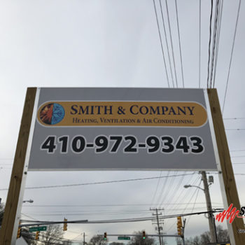 Smith & Co large outdoor ad