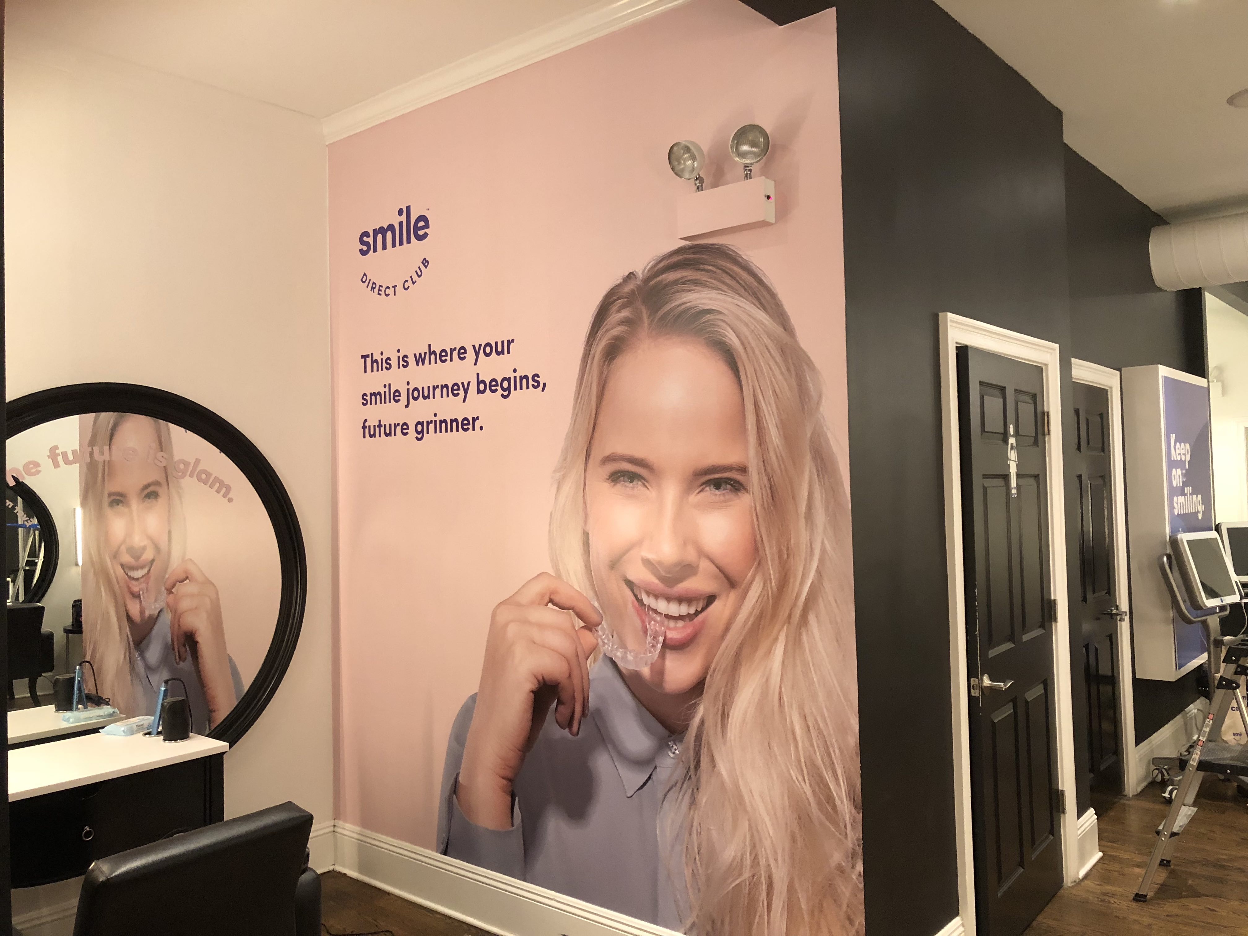 Wall Graphics - Smile Direct Club