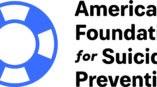 American foundation for suicide prevention custom logo. 