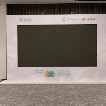 Video Wall For Numerous Brands at a Trade Show 