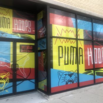 Puma Store Window Design 