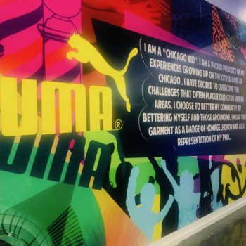 Wall Mural - Puma Branding