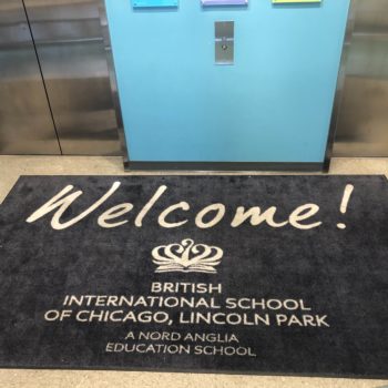 British International School of Chicago, Lincoln Park Floor Matt 