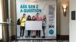 Ask Gen Z A Question promotional Pop Up 