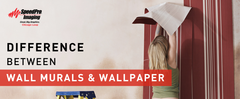 difference between wall murals and wallpaper