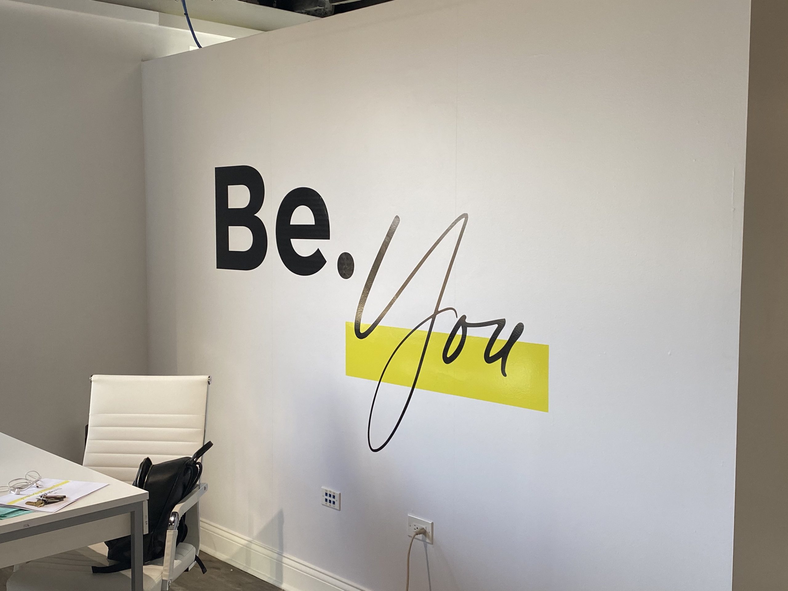 be you wall graphic