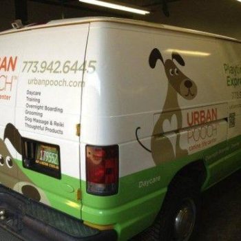 Urban Pooch van wrap