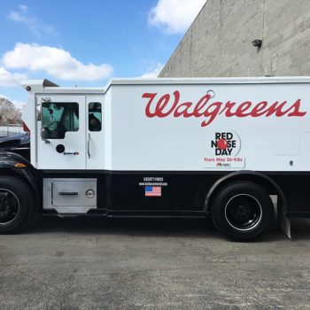 Walgreens vehicle graphics