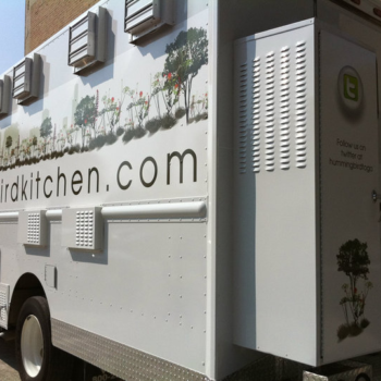 Hummingbird Kitchen food truck wrap