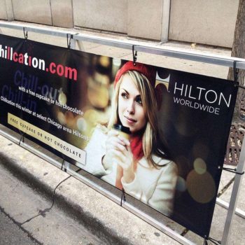 Hilton chillcation banner