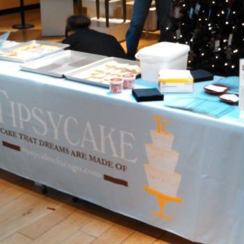 Event table and cookies for Tipsycake