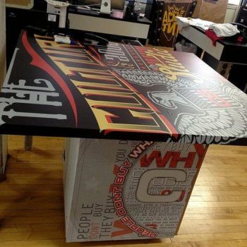 Custom table wrap