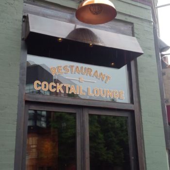 Restaurant and Cocktail lounge window stickers