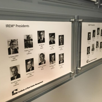IREM Presidents headshot banners