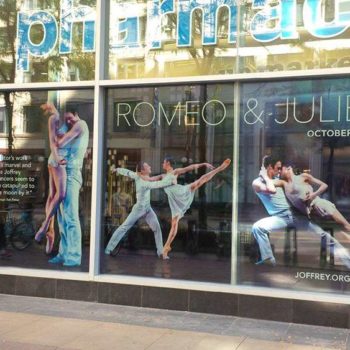 Romeo and Juliet window graphics
