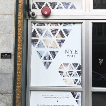 NYE 2017 window graphics