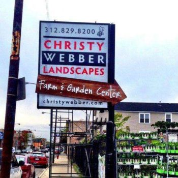 Christy Webber outdoor signage