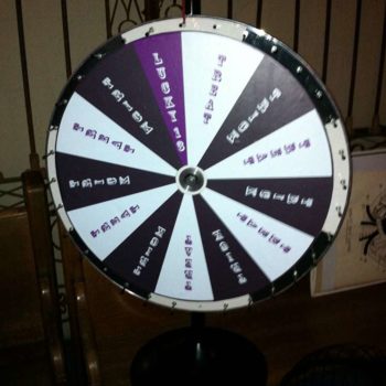 Custom spinning wheel