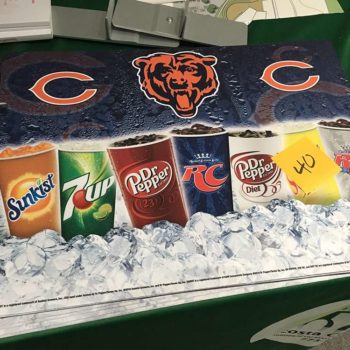 Chicago Bears drink posters