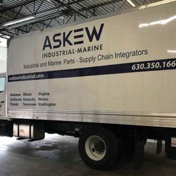 Truck wrap for Askew