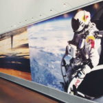 Wall mural with various space and sky images