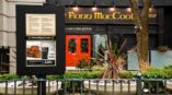 Outdoor signage providing featured menu items for Fionn MacCool