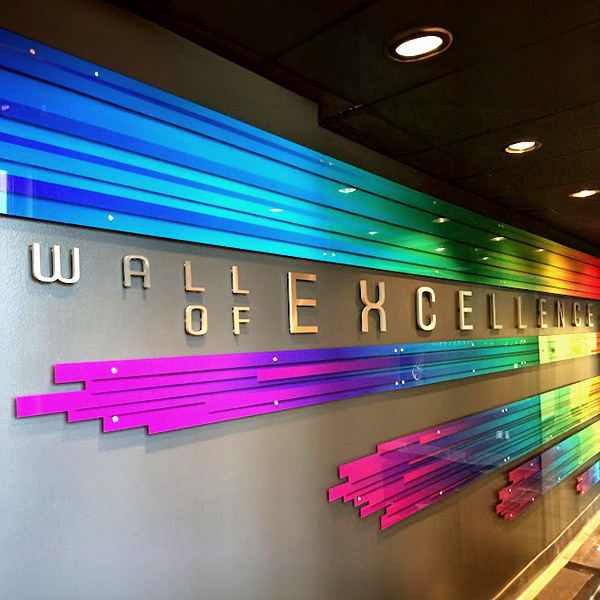 SpeedPro Cincinnati Ohio Custom Acrylic Signage for Business Brands