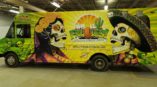 Wholly Frijoles truck display graphic wrap