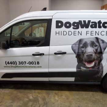 DogWatch fences vehicle wrap