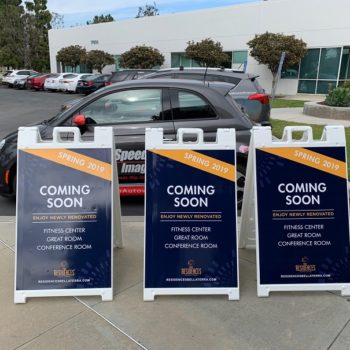 Print A-Frame Signs in Orange County