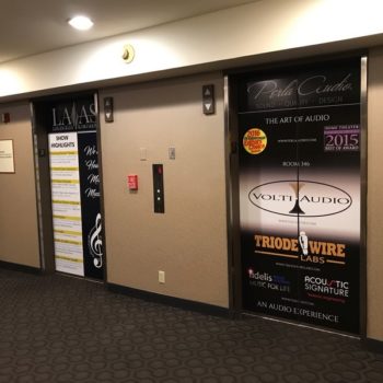 Decals created for elevators by SpeedPro 