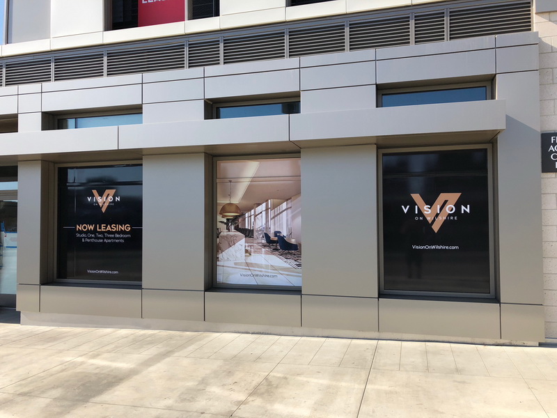 window coverings for Vision on Wilshire