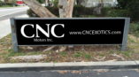 business sign for CNC Motors