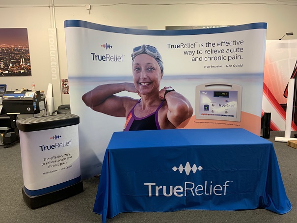 Display and wraps for True Relief