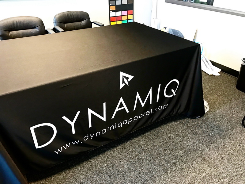 customized tablecloth for Dynamiq