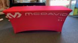 red McDavid table wrap