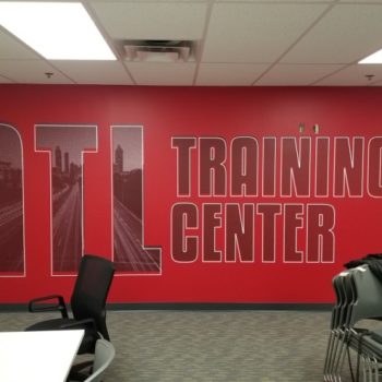 Wall decals for ATL Training Center 