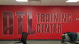 Wall decal for ATL Training Center