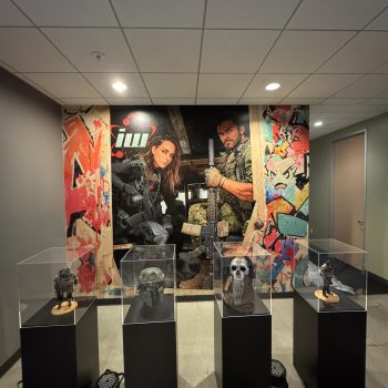 infinity ward wall mural