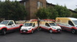 Text wrapped vehicles